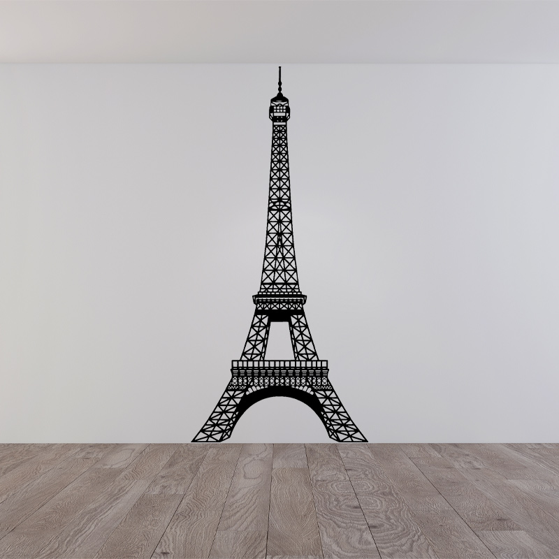 Interior Design Layout - Tháp Eiffel Vinyl Dán Pháp Thiết