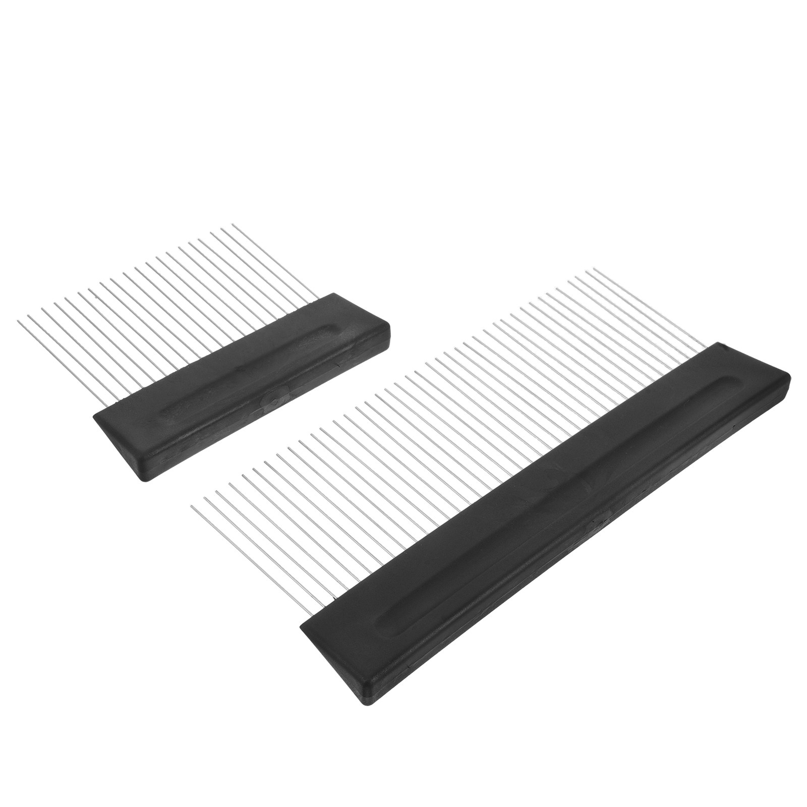 Interior Design Layout - 2Pcs Texture Comb and Brush Stainless