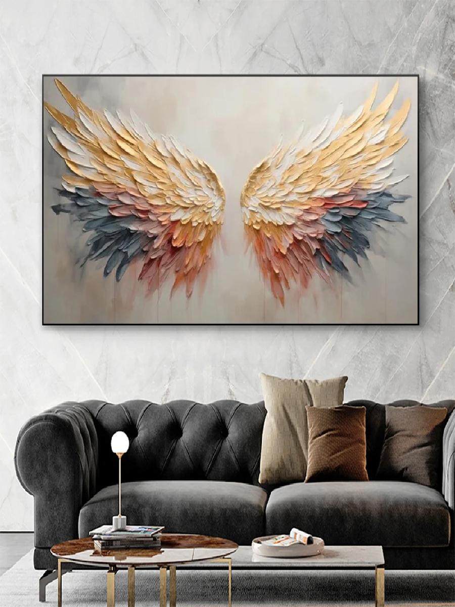 Colorful Abstract Angel Wing O - đánh giá và giá Interior Design Studio