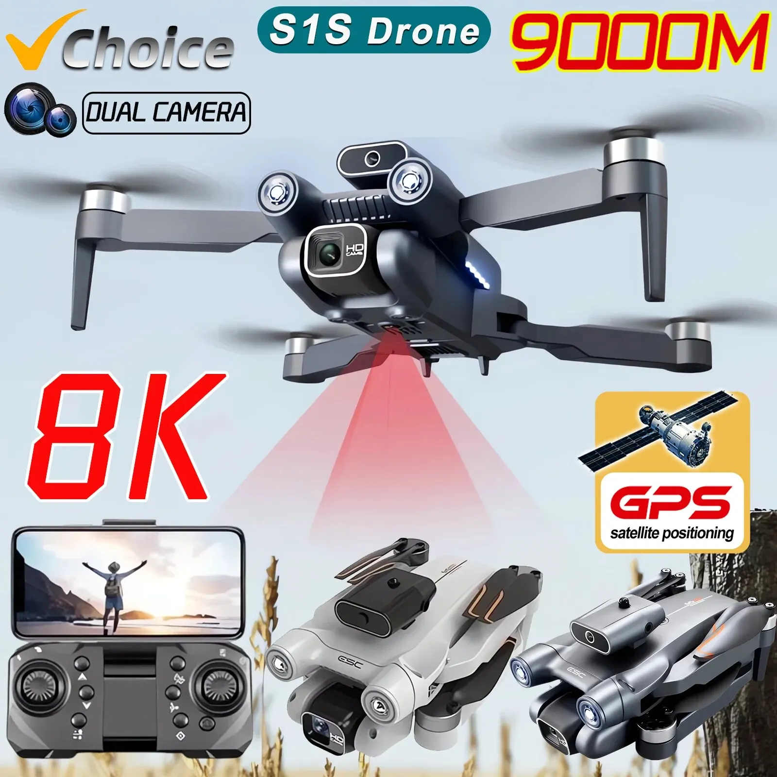 New S1S 5G GPS Drone Camera 8K - đánh giá và giá Interior Design Game