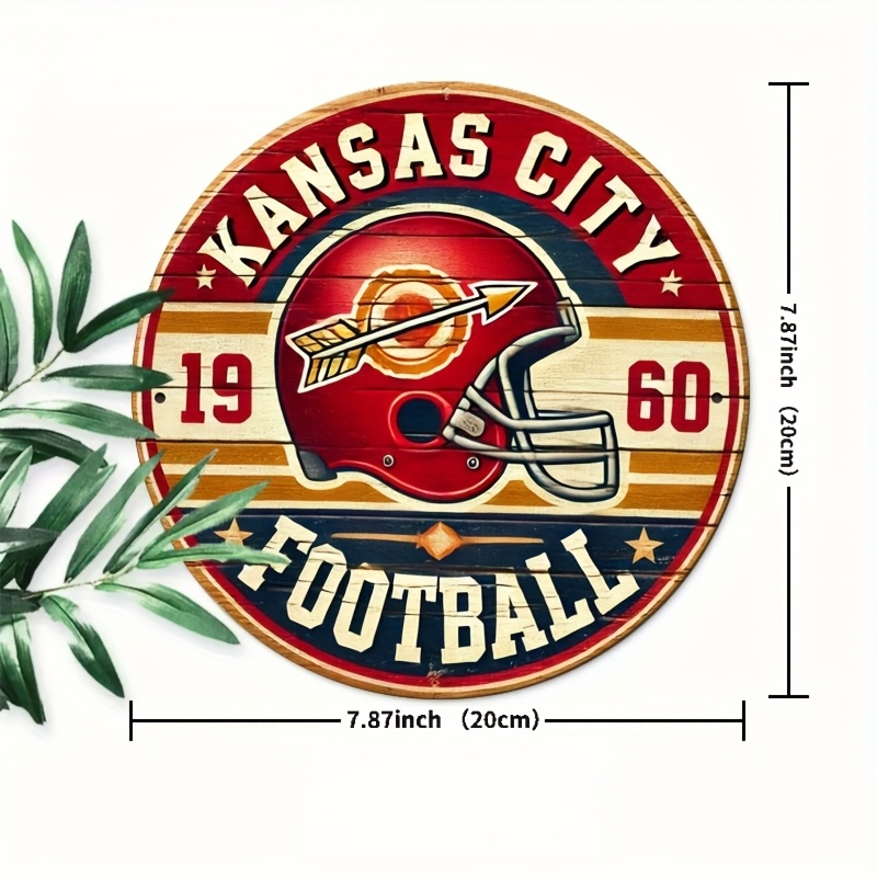 1pc Kansas City football-theme - đánh giá và giá Interior Design Years Of School