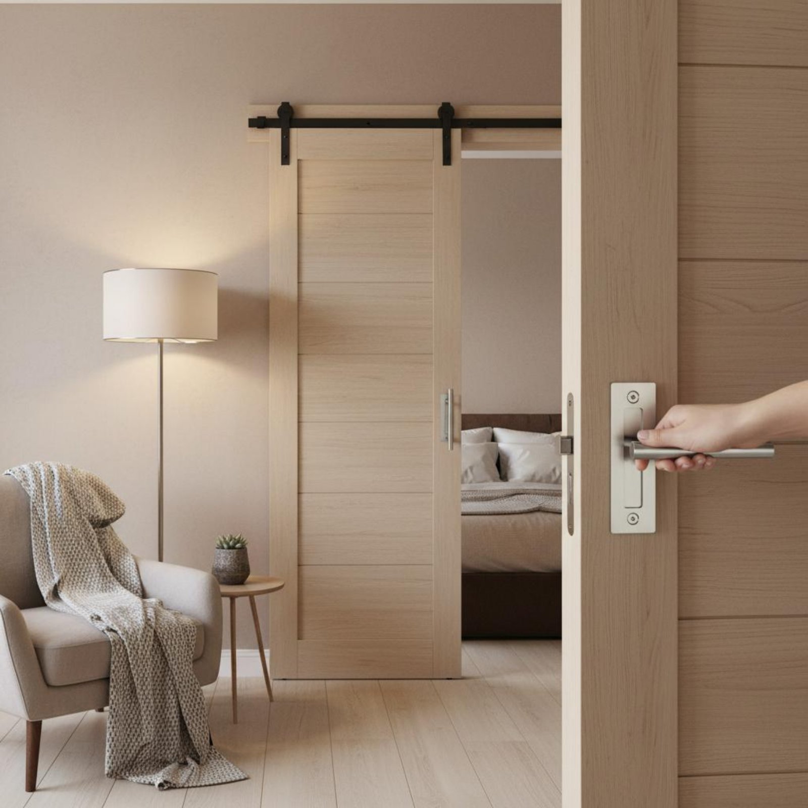 Barn Door Handle Modern Design - đánh giá và giá Interior Design Modern