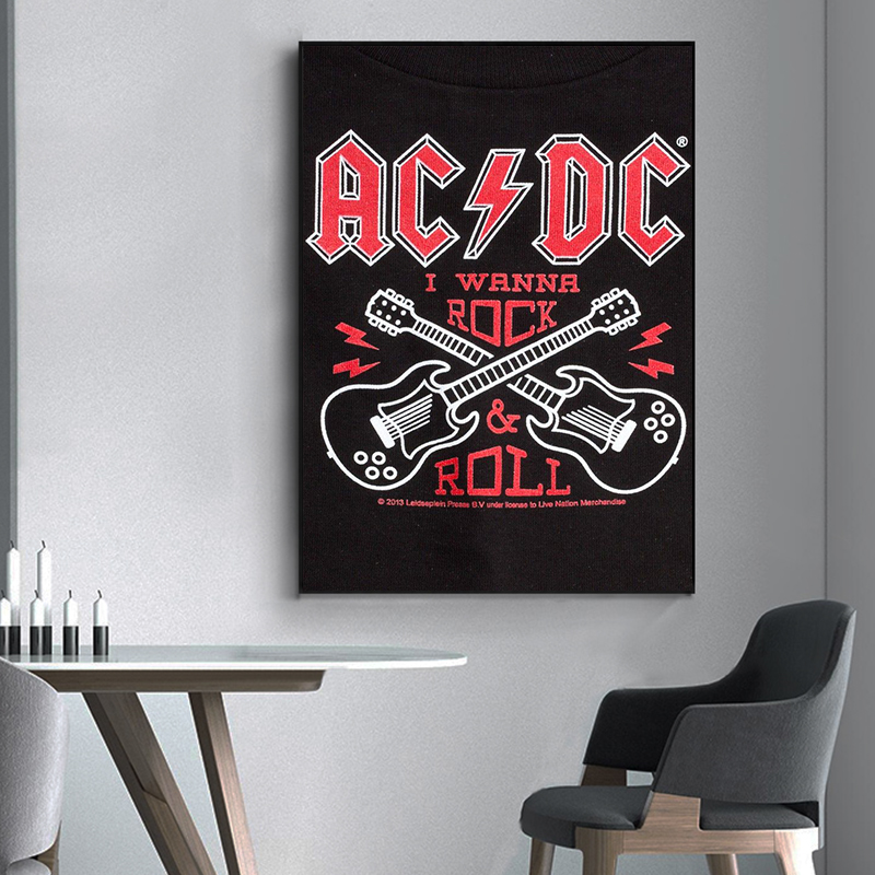 AC_DC Band Canvas Art Retro Po - đánh giá và giá Interior Design Studio