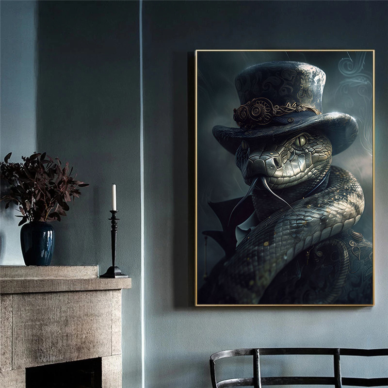 Cool Steampunk Animals Portrai - đánh giá và giá Interior Design Studio