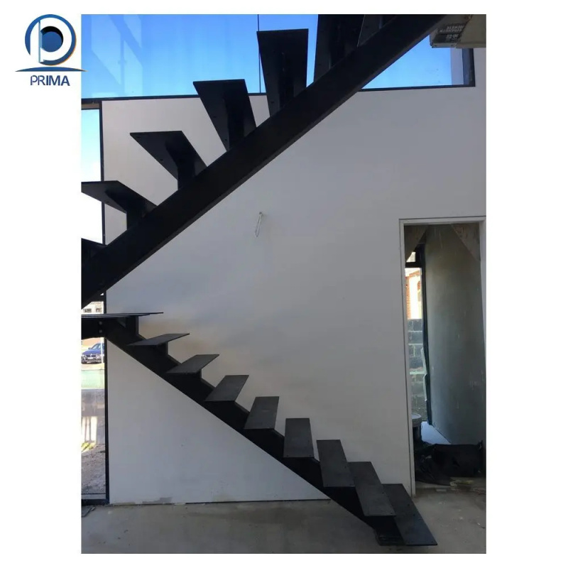 custom.Single Stringer Stairca - đánh giá và giá Interior Design Modern