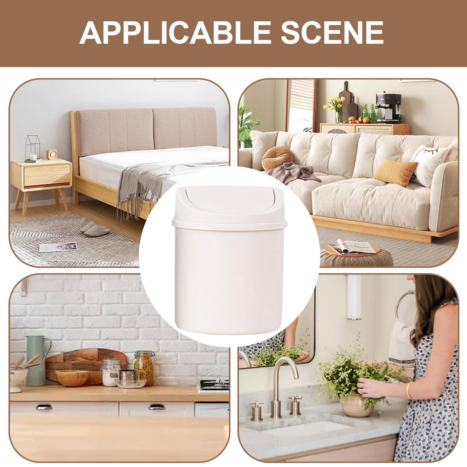 Mini Trash Can Tabletop Trash  - đánh giá và giá Interior Design Your Room