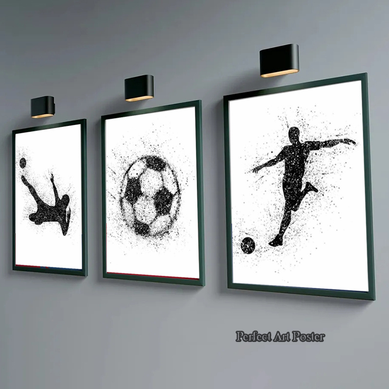 Watercolor Football Man Playin - đánh giá và giá Interior Design Studio