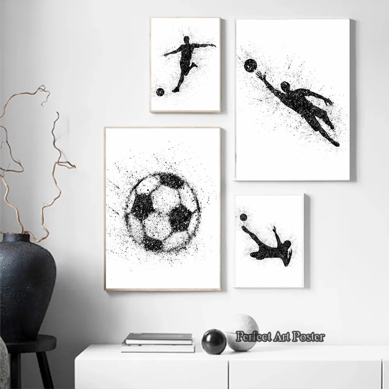 Watercolor Football Man Playin - đánh giá và giá Interior Design Studio