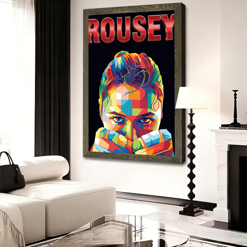 Rousey: Ronda Rousey Pop Art P - đánh giá và giá Interior Design Modern