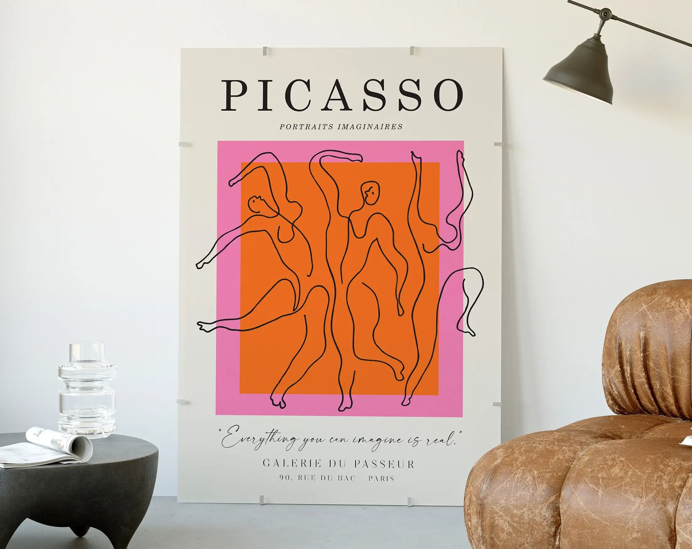 Picasso Exhibition Wall Art Pr - đánh giá và giá Interior Design Studio