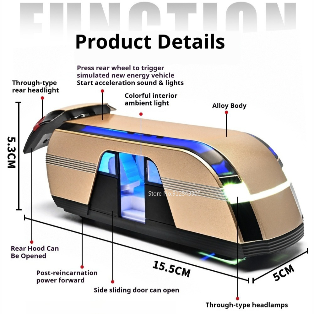1:32 Robovan Driverless Bus Ro - đánh giá và giá Interior Design Article