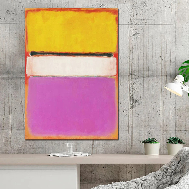 Wall Decor, Mark Rothko Poster - đánh giá và giá Interior Design Modern