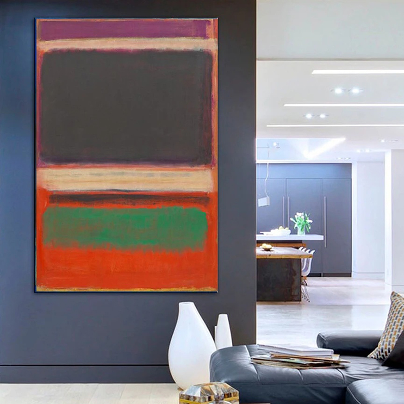 Wall Decor, Mark Rothko Poster - đánh giá và giá Interior Design Modern