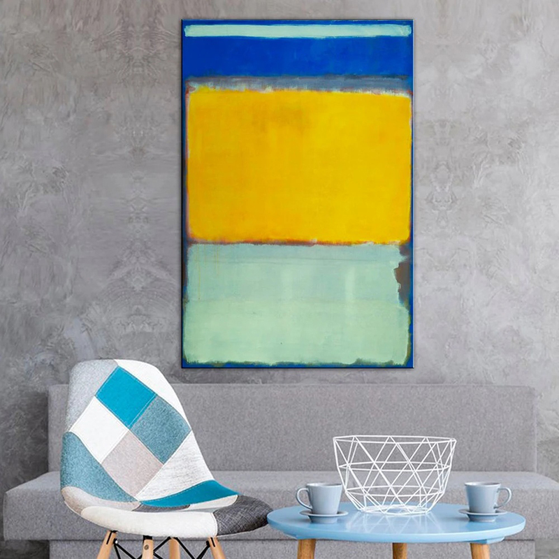Wall Decor, Mark Rothko Poster - đánh giá và giá Interior Design Modern