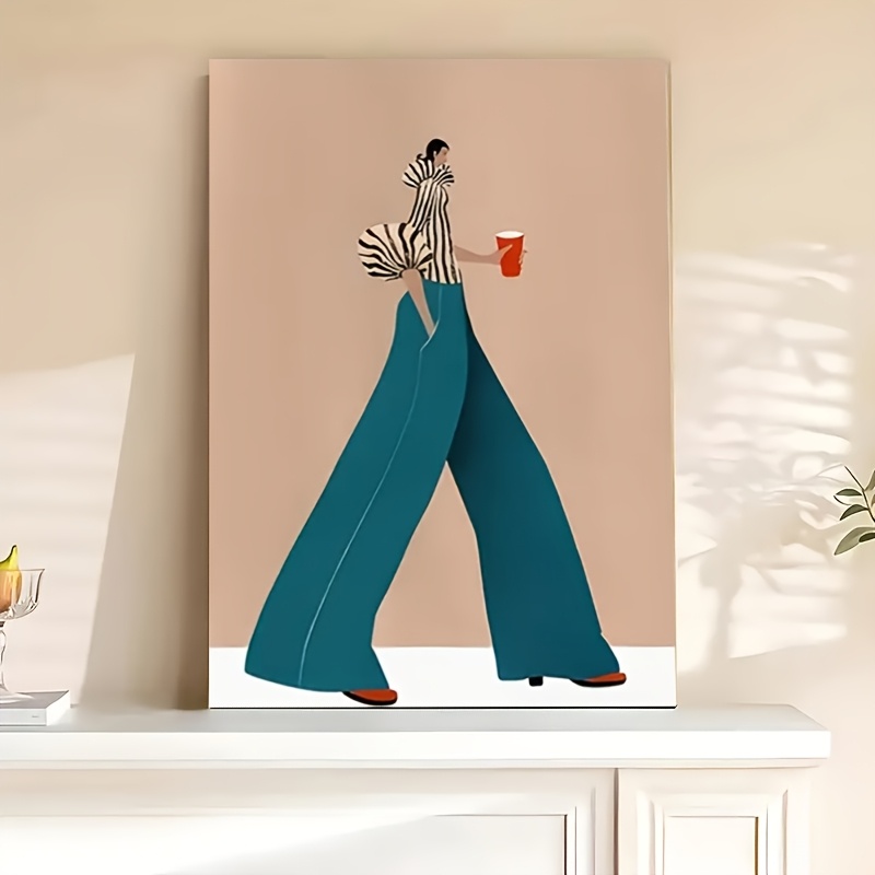 Fashionable Blue Pants Woman P - đánh giá và giá Interior Design Modern
