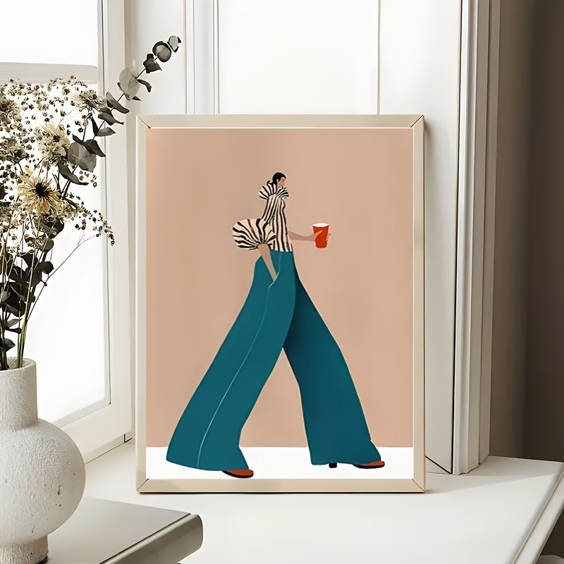 Fashionable Blue Pants Woman P - đánh giá và giá Interior Design Modern